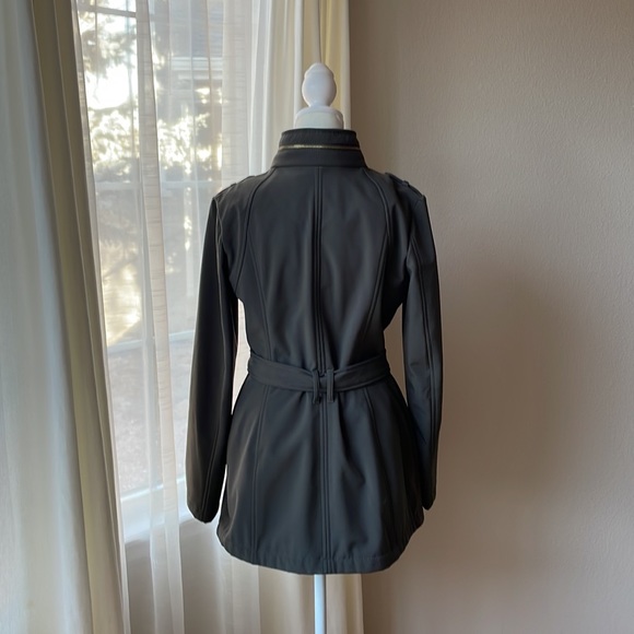 MICHAEL Michael Kors Gold Zipper Coat - Picture 3 of 10